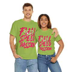 Full Speed Passion Unisex Heavy Cotton Tee - Motivational Graphic Tee for Enthusiasts