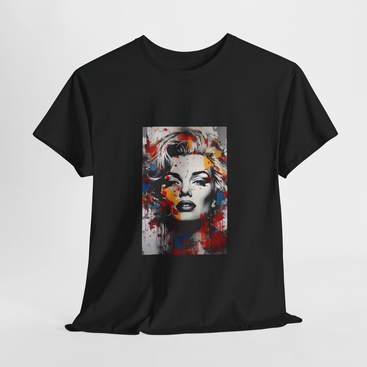 Artistic Marilyn Monroe Unisex Heavy Cotton Tee