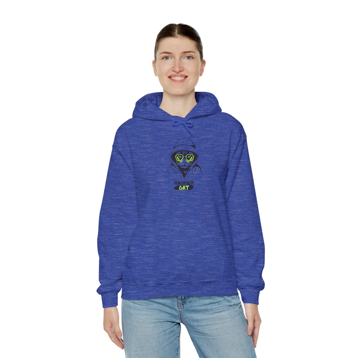 Hacker Culture Unisex Heavy Blend Hooded Sweatshirt - Trendy Graphic Apparel for Tech Enthusiasts