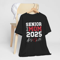 Senior Mom 2025 Unisex T-Shirt | Celebrate Graduating Kids | Perfect Gift for Proud Moms