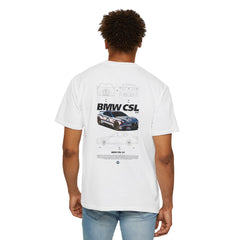 BMW CSL Unisex Garment-Dyed T-Shirt | Car Enthusiast Apparel