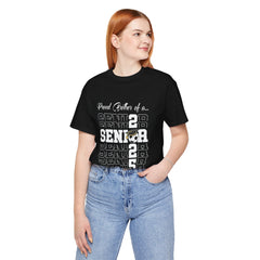 Proud Brother of a Senior T-Shirt - Unisex Jersey Short Sleeve Tee