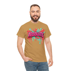 Graffiti Style Unisex Heavy Cotton Tee - Absolute Design