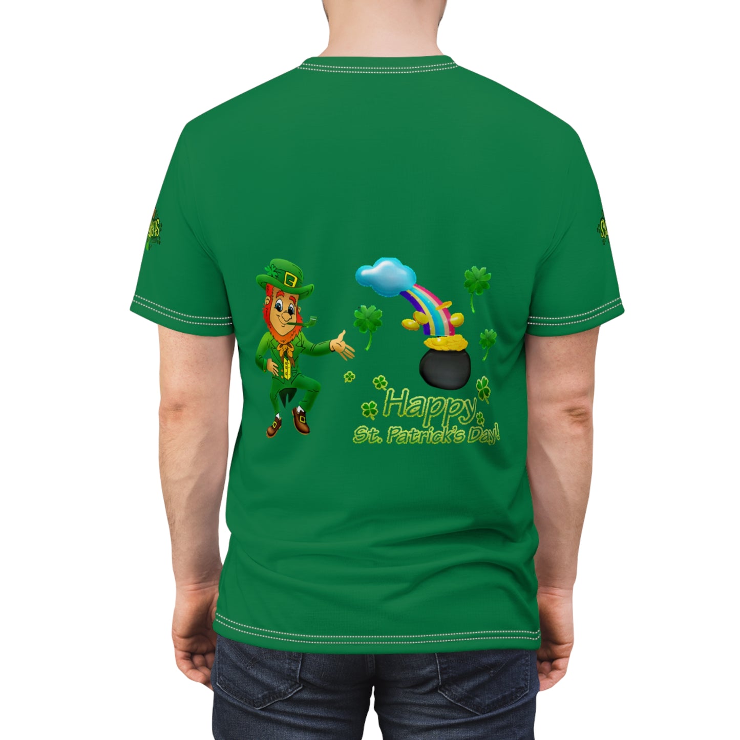 St. Patrick's Day Unisex Tee - Fun Leprechaun Design