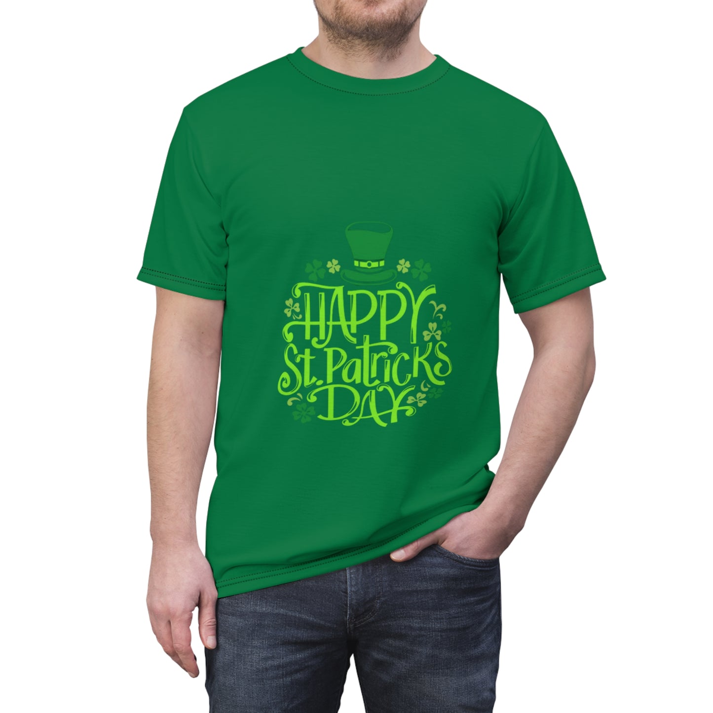 St. Patrick's Day Unisex Cut & Sew Tee - Celebrate in Style!