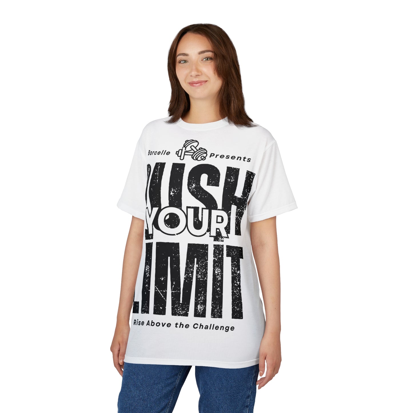 Motivational Fitness Tee - 'Push Your Limit'