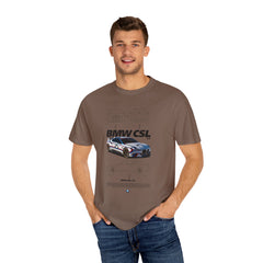 BMW CSL Unisex Garment-Dyed T-Shirt | Car Enthusiast Apparel