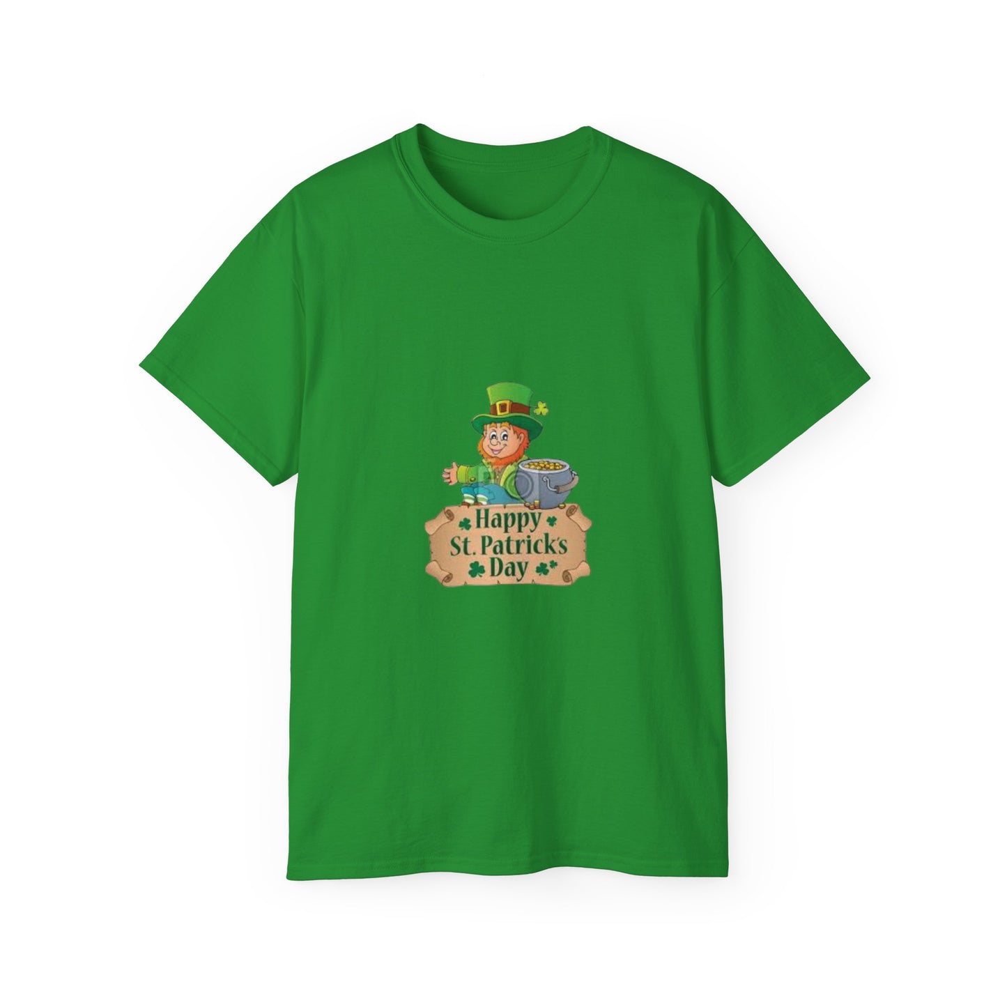 St. Patrick's Day Unisex Ultra Cotton Tee - Happy St. Patrick's Day Design