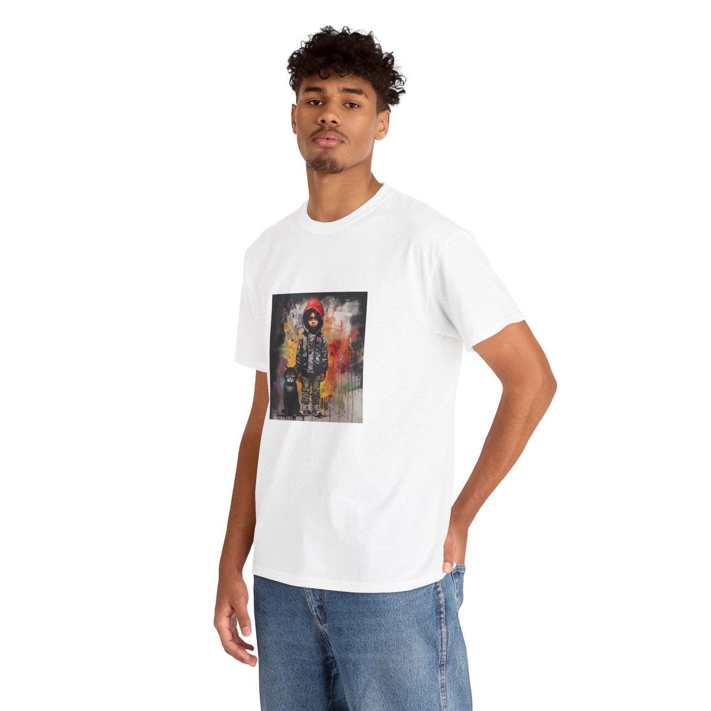 Vibrant Cultural Art Unisex Heavy Cotton Tee