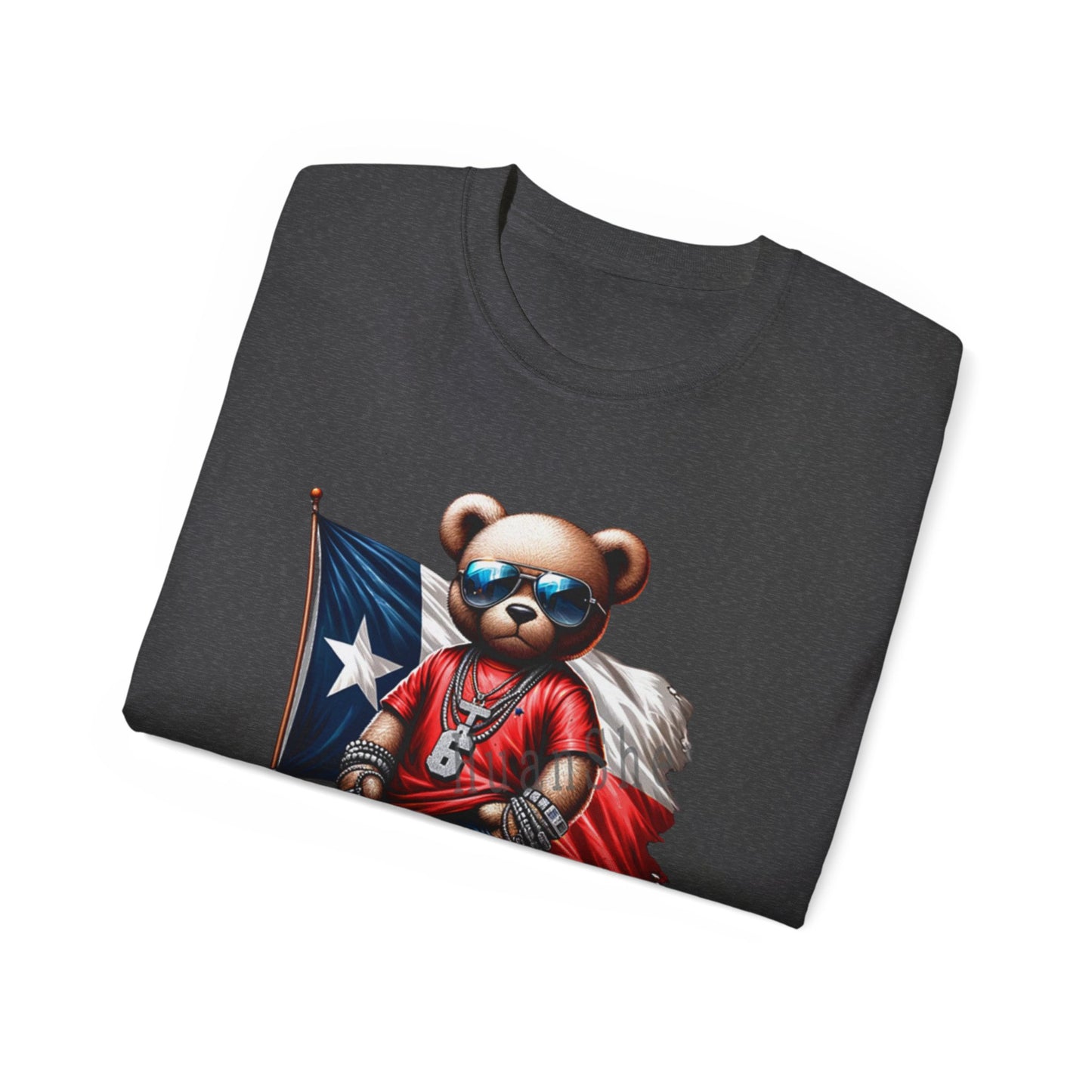 Cool Texas Bear Graphic Tee for Unisex - Stylish Summer Apparel