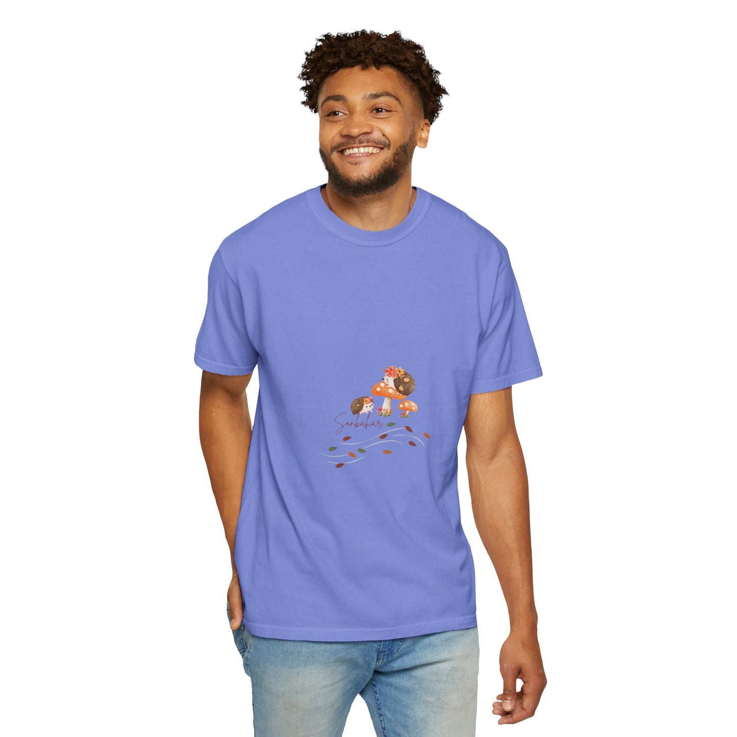 Autumn Mushroom Unisex T-Shirt - Cute Fall Graphic Tee