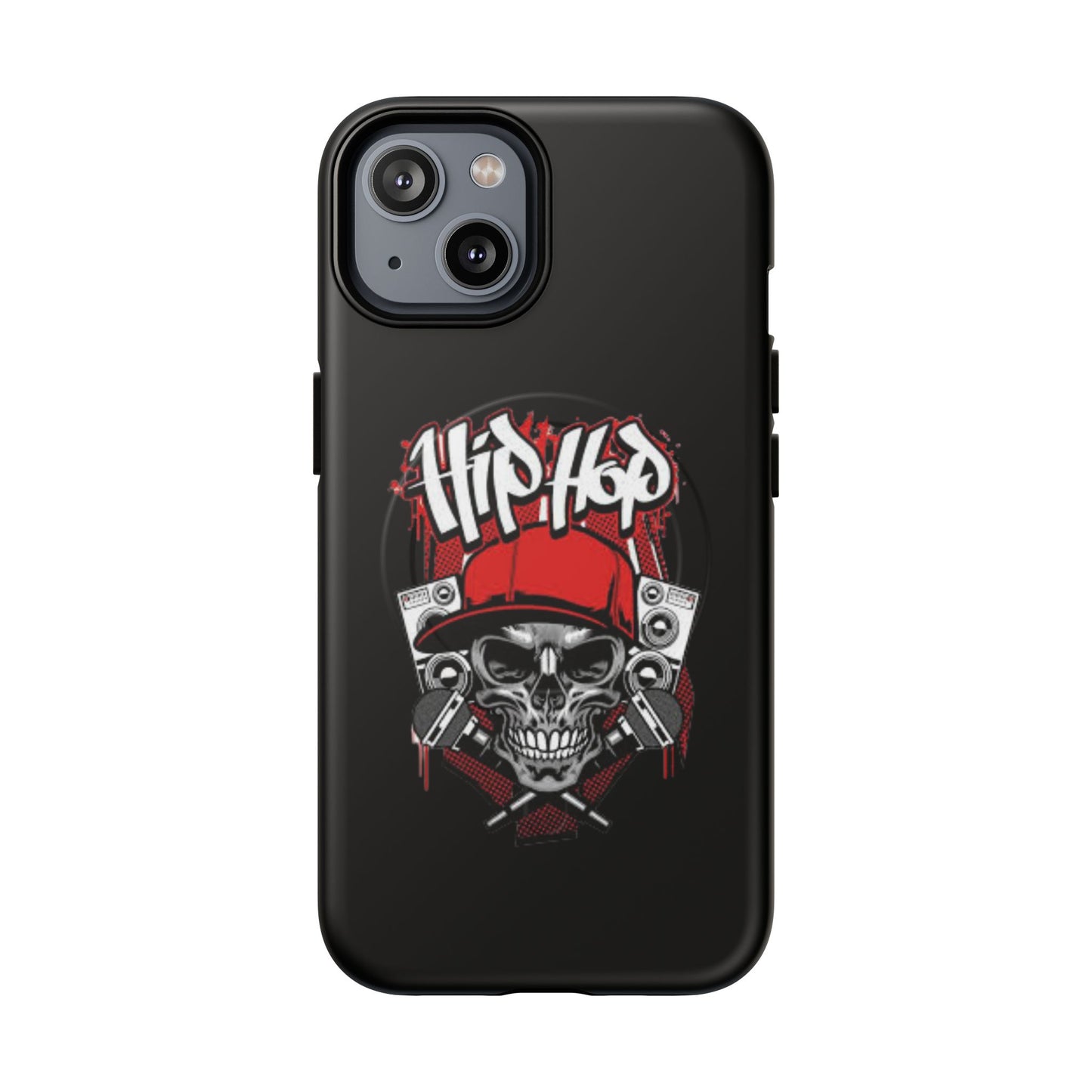 Hip Hop Skull Tough Magnetic Phone Case - Durable Protection with Stylish Design