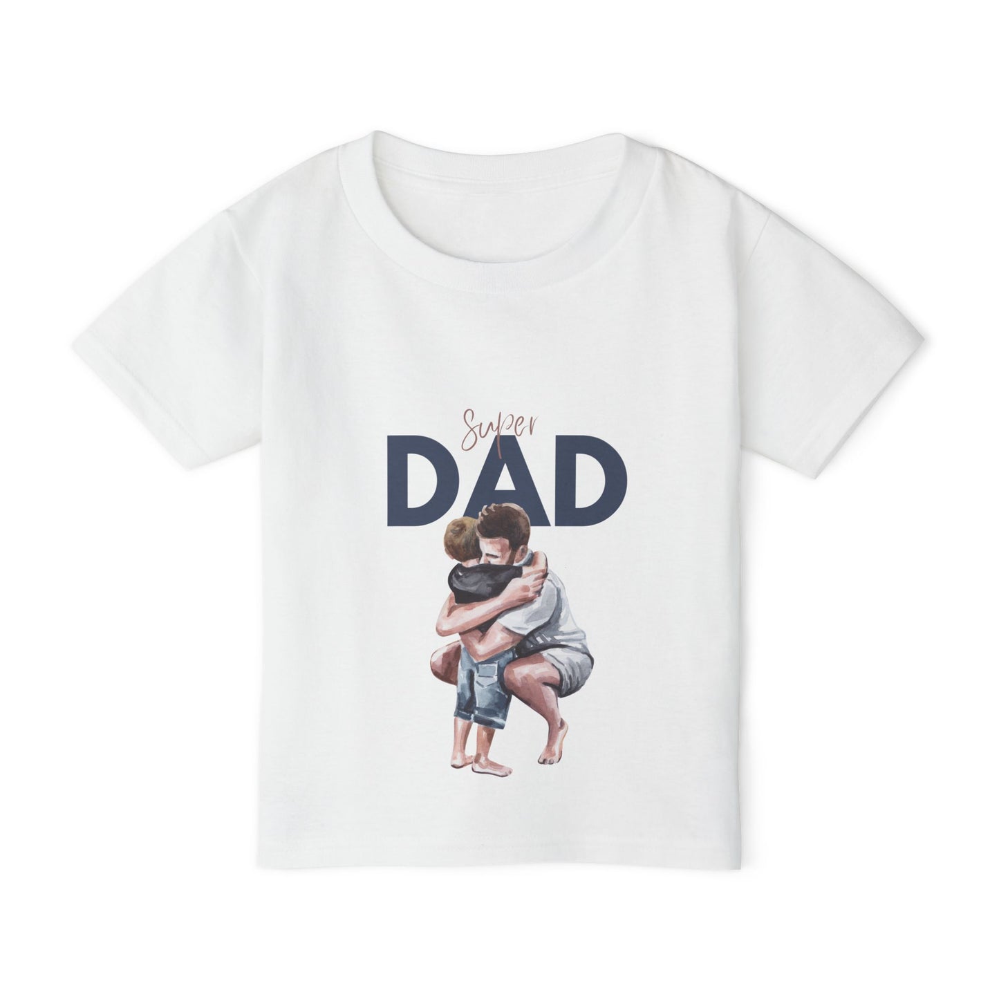 Super Dad Toddler T-Shirt - Adorable Gift for Father's Day & Everyday Love