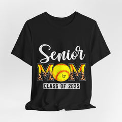 Senior Mom Class of 2025 T-Shirt - Unisex Jersey Short Sleeve Tee