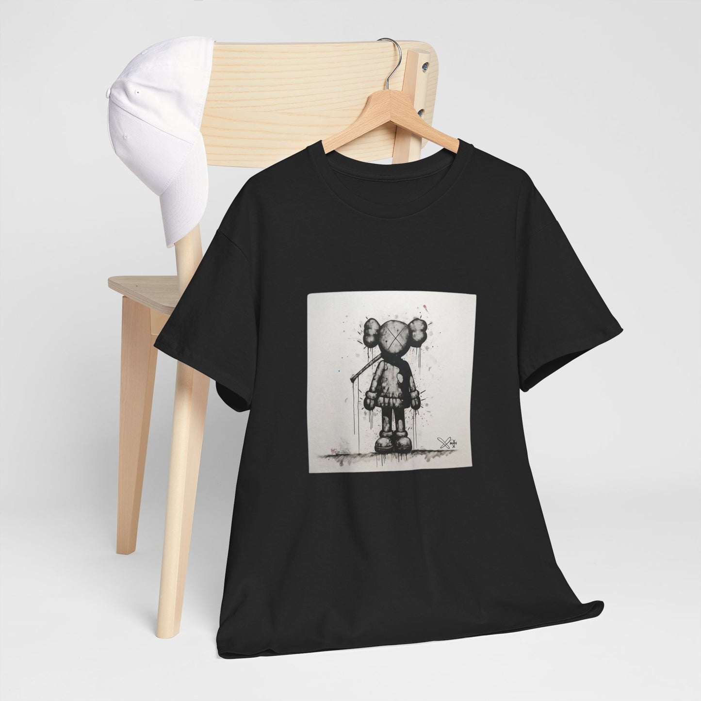 Artistic Unisex Heavy Cotton Tee | Unique Design for Creative Souls