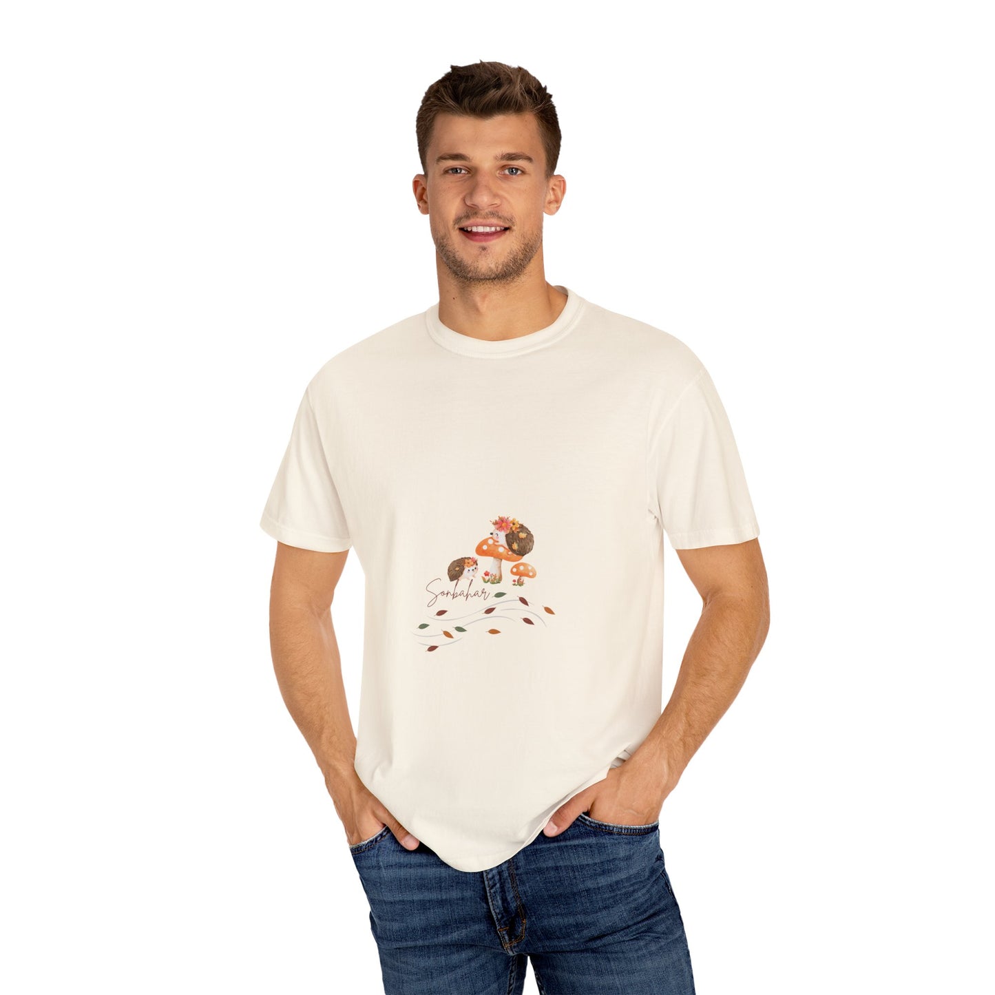 Autumn Mushroom Unisex T-Shirt - Cute Fall Graphic Tee