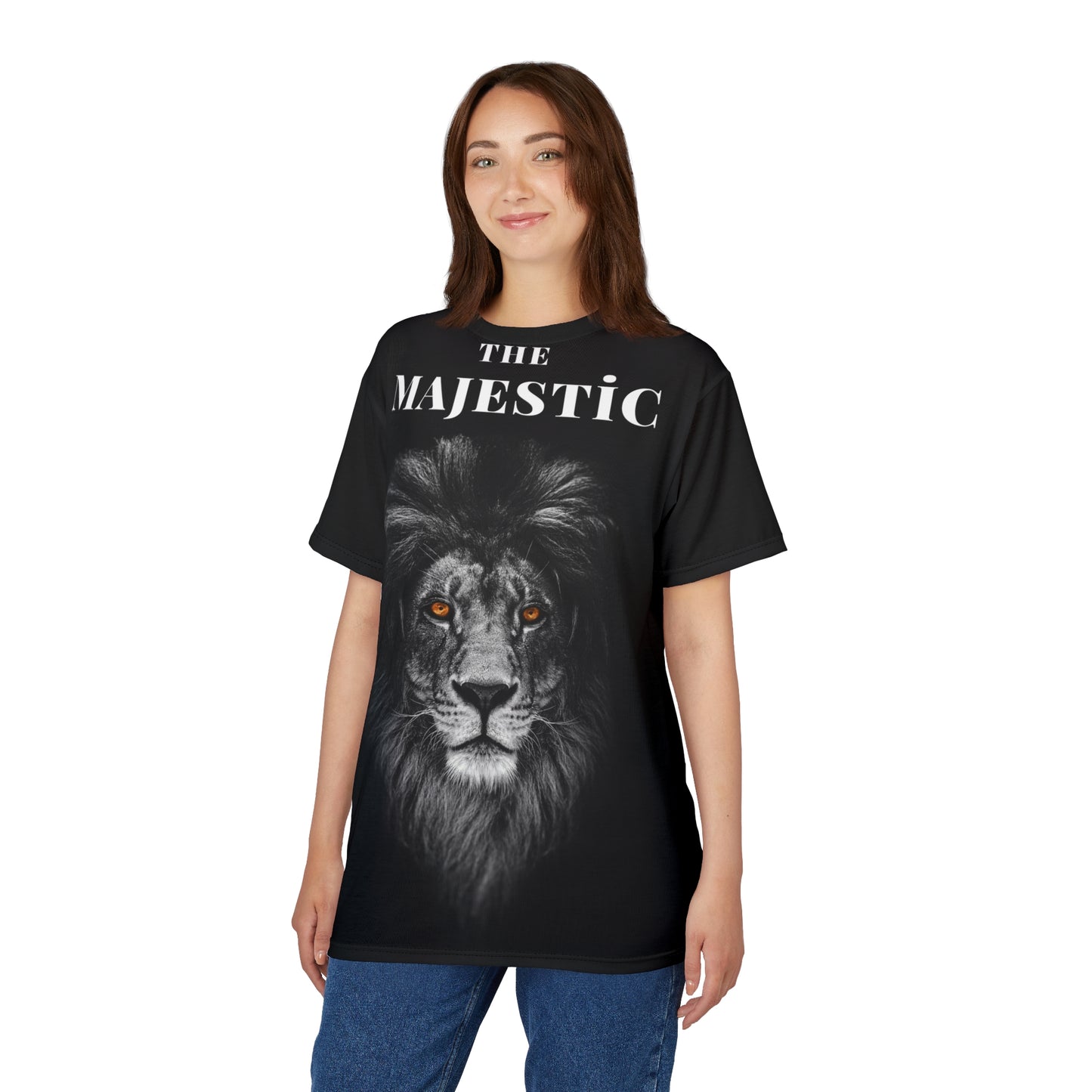 The Majestic Lion Unisex Tee - Bold Graphic T-Shirt for Animal Lovers