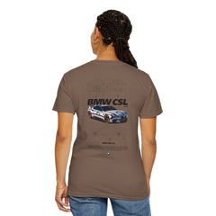 BMW CSL Unisex Garment-Dyed T-Shirt | Car Enthusiast Apparel