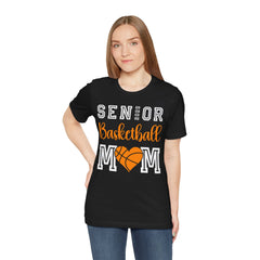 Senior Basketball Mom Tee – Unisex Jersey Short Sleeve T-Shirt for Proud Moms
