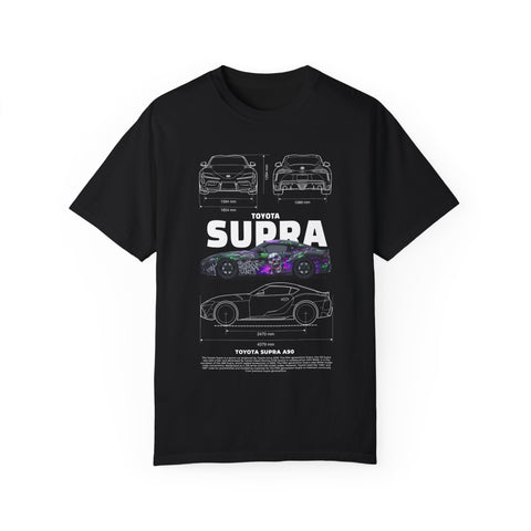 Toyota Supra Diagram Unisex T-Shirt | Car Enthusiast Apparel