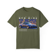Retro Nissan GTR R34 Unisex T-Shirt - Car Enthusiast Tee