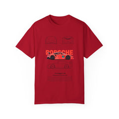 Classic Porsche Graphic Unisex T-shirt - Perfect for Car Enthusiasts