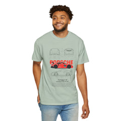 Classic Porsche Graphic Unisex T-shirt - Perfect for Car Enthusiasts