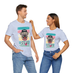 Funny Pug Team Tee - Unisex Short Sleeve Jersey T-Shirt