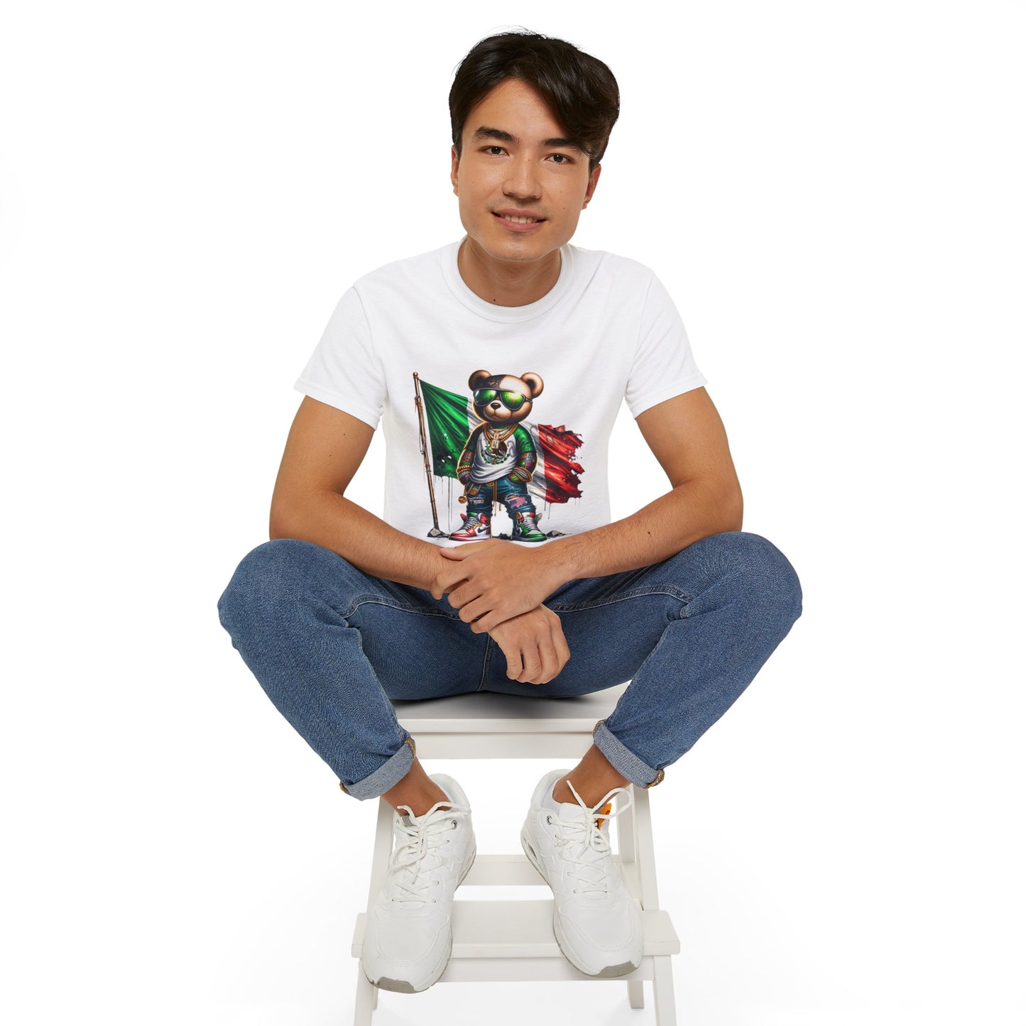 Cool Bear Graffiti Unisex Ultra Cotton Tee - Perfect for Street Style