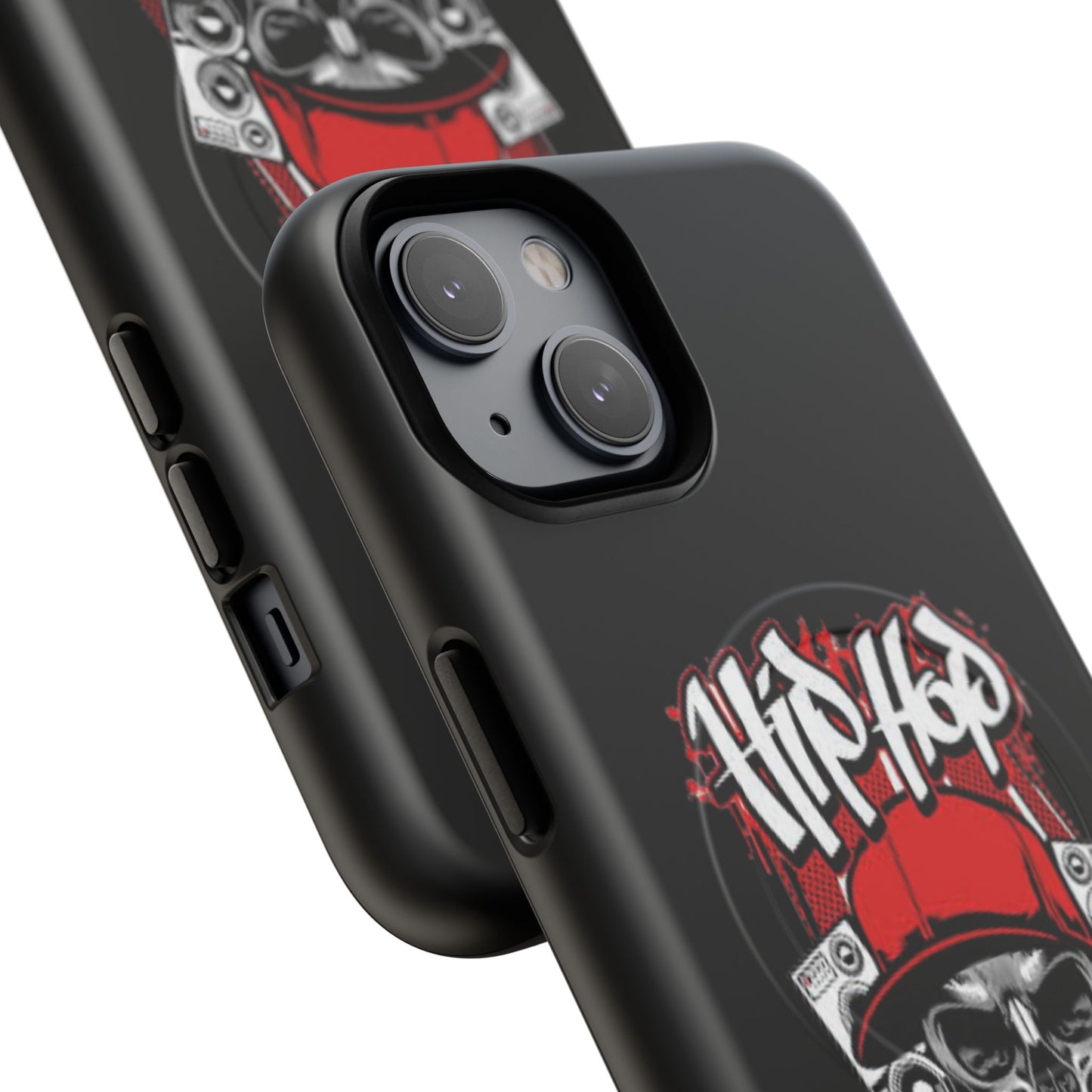 Hip Hop Skull Tough Magnetic Phone Case - Durable Protection with Stylish Design