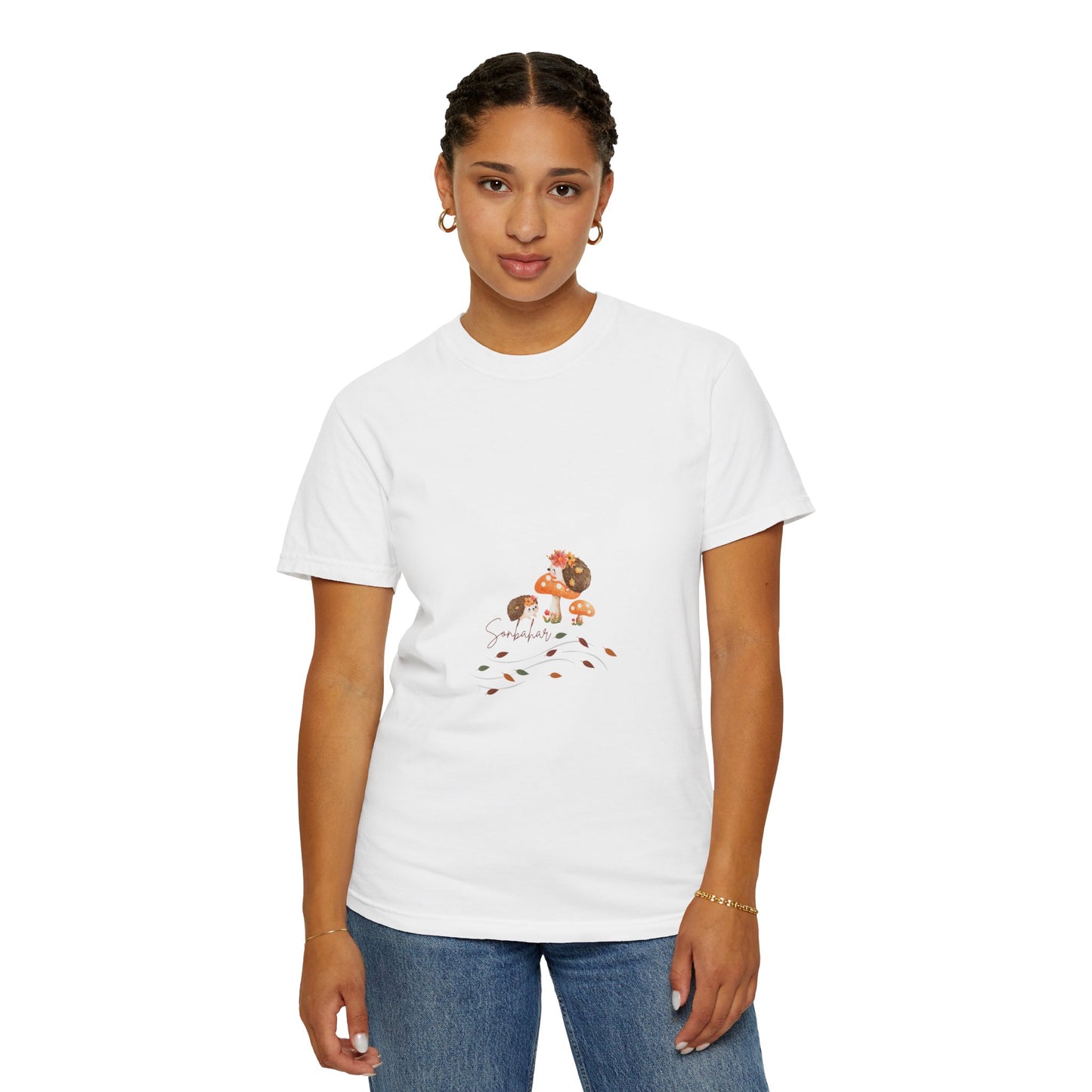 Autumn Mushroom Unisex T-Shirt - Cute Fall Graphic Tee