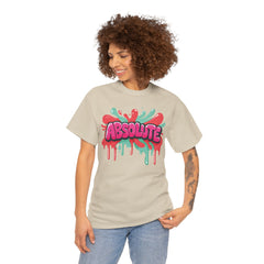 Graffiti Style Unisex Heavy Cotton Tee - Absolute Design