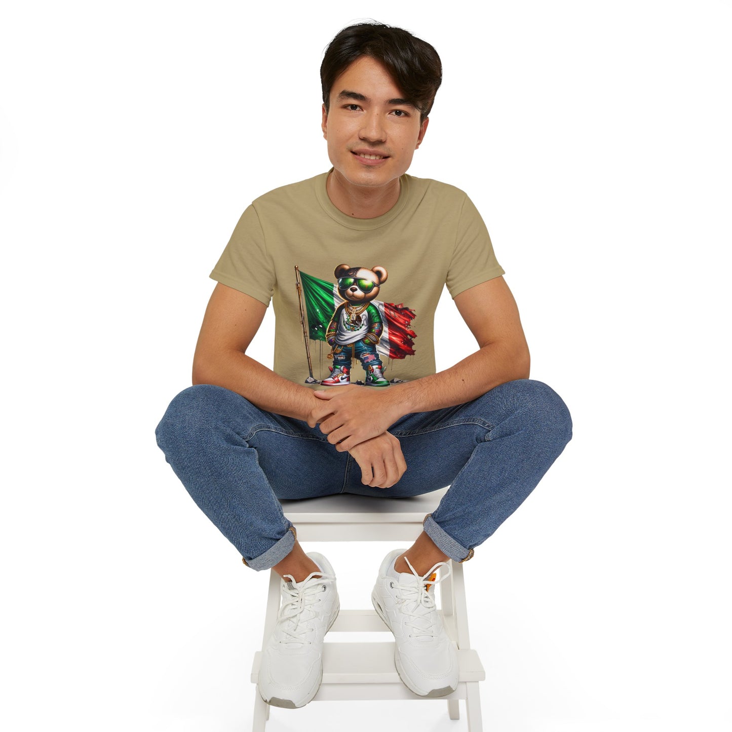 Cool Bear Graffiti Unisex Ultra Cotton Tee - Perfect for Street Style