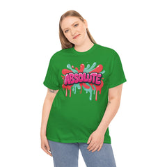 Graffiti Style Unisex Heavy Cotton Tee - Absolute Design