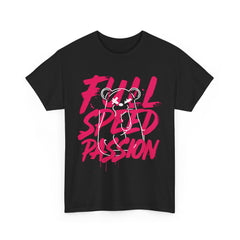 Full Speed Passion Unisex Heavy Cotton Tee - Motivational Graphic Tee for Enthusiasts