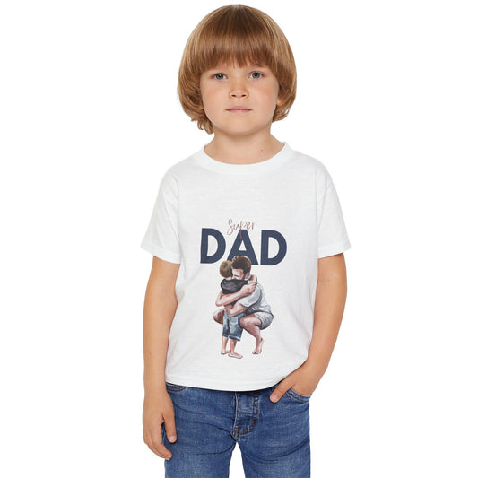 Super Dad Toddler T-Shirt - Adorable Gift for Father's Day & Everyday Love