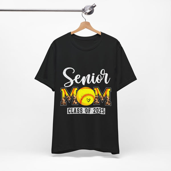 Senior Mom Class of 2025 T-Shirt - Unisex Jersey Short Sleeve Tee