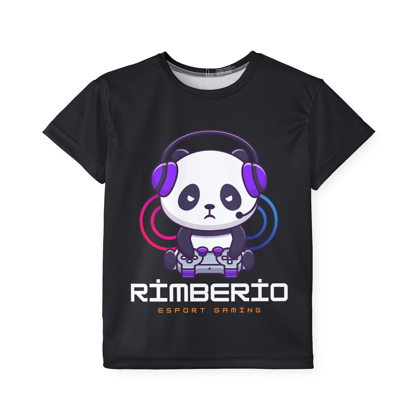 Kids Gaming Jersey with Panda Design | Perfect for Young Esports Fans