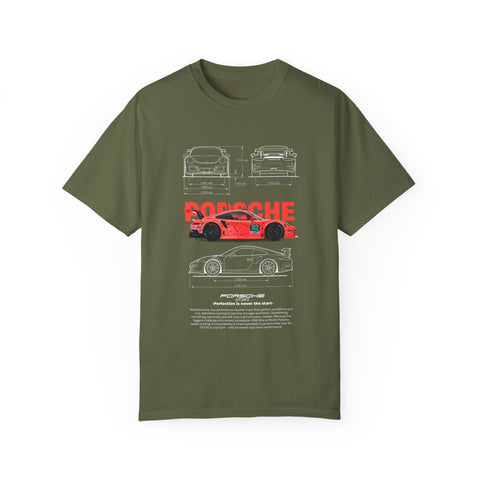 Men's & Women's Porsche Graphic T-Shirt - Car Enthusiast Apparel