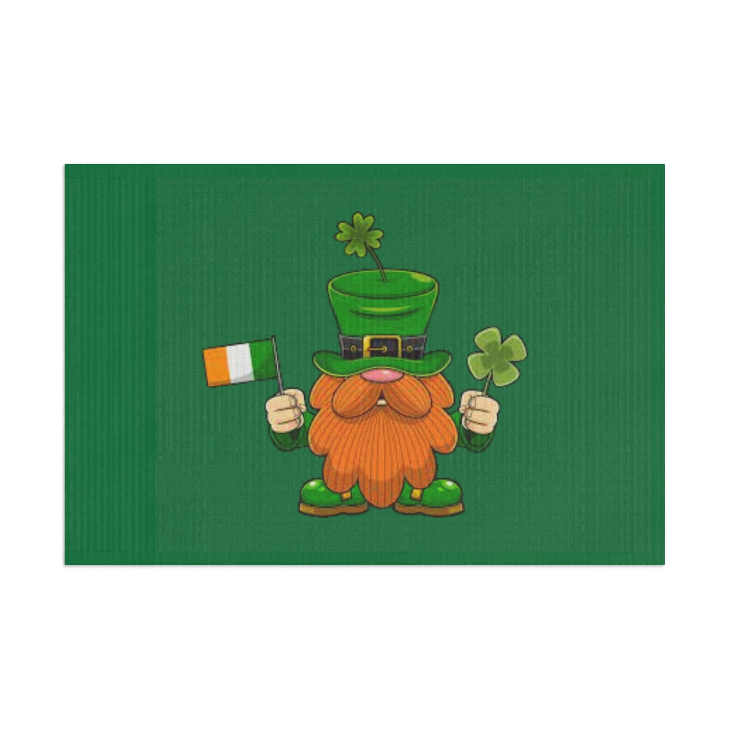 Leprechaun Garden Flag - Irish St. Patrick's Day Decor