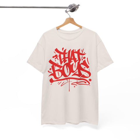 Graffiti Style Unisex Heavy Cotton Tee - "That Boys" Urban Streetwear