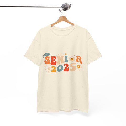 2025 Senior Unisex Heavy Cotton Tee - Celebrate Graduation in Style!