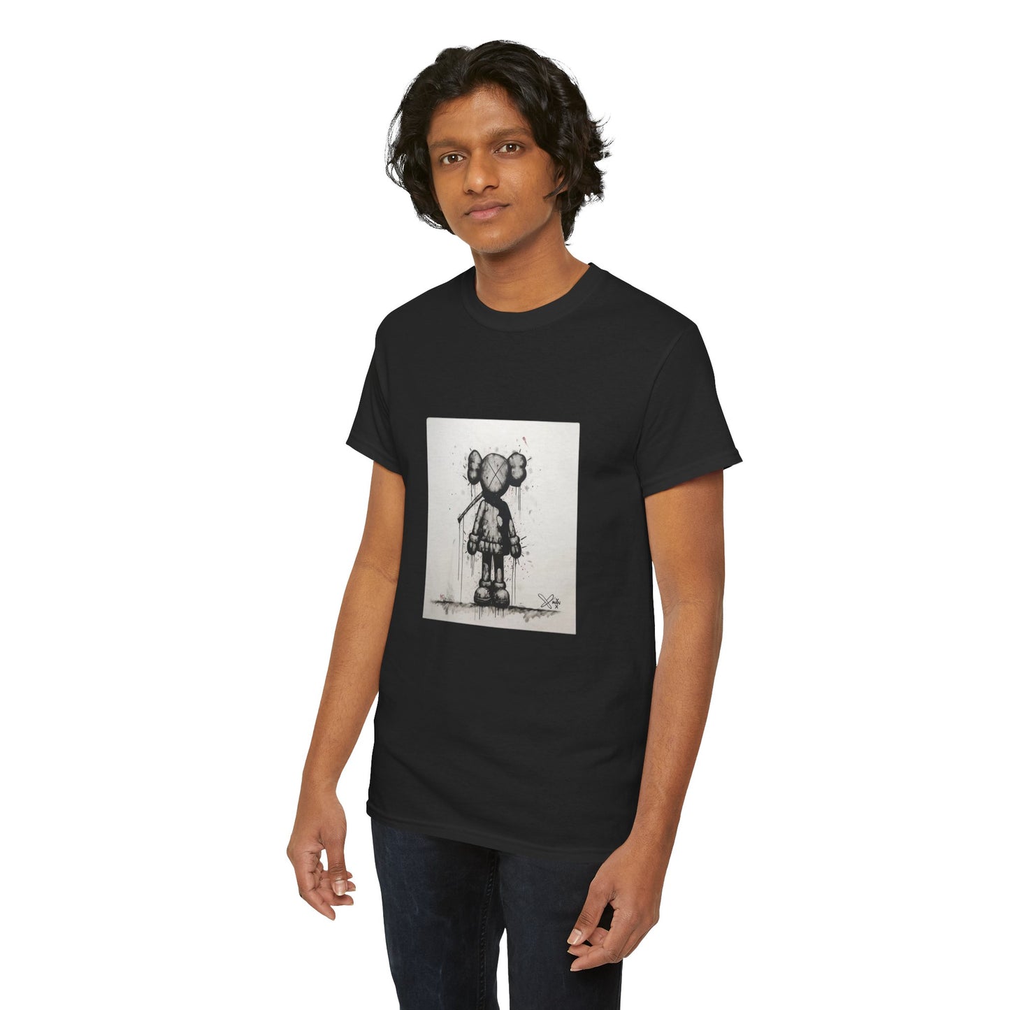 Artistic Unisex Heavy Cotton Tee | Unique Design for Creative Souls