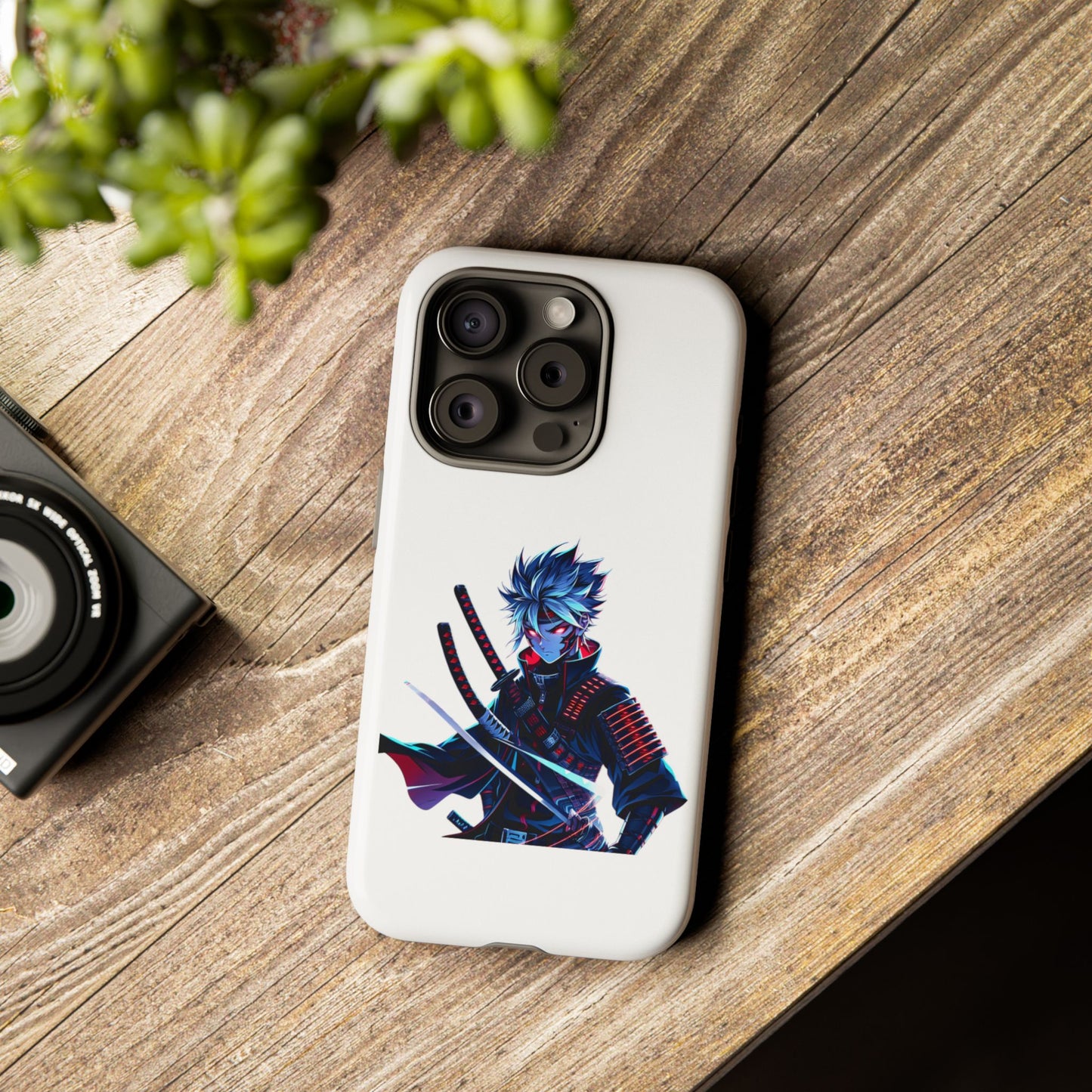 Tough Cases: Samurai Warrior Phone Case - Stylish Protection for Tech Lovers