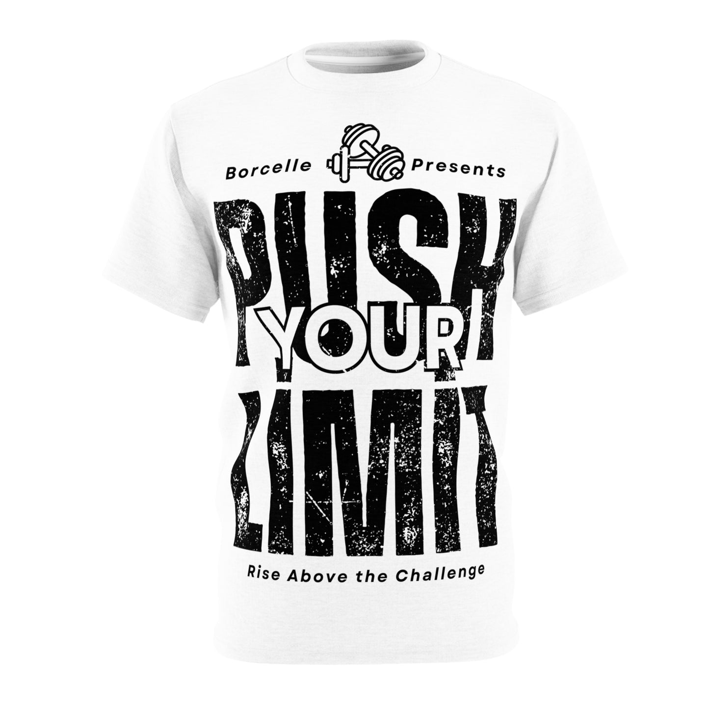 Motivational Fitness Tee - 'Push Your Limit'