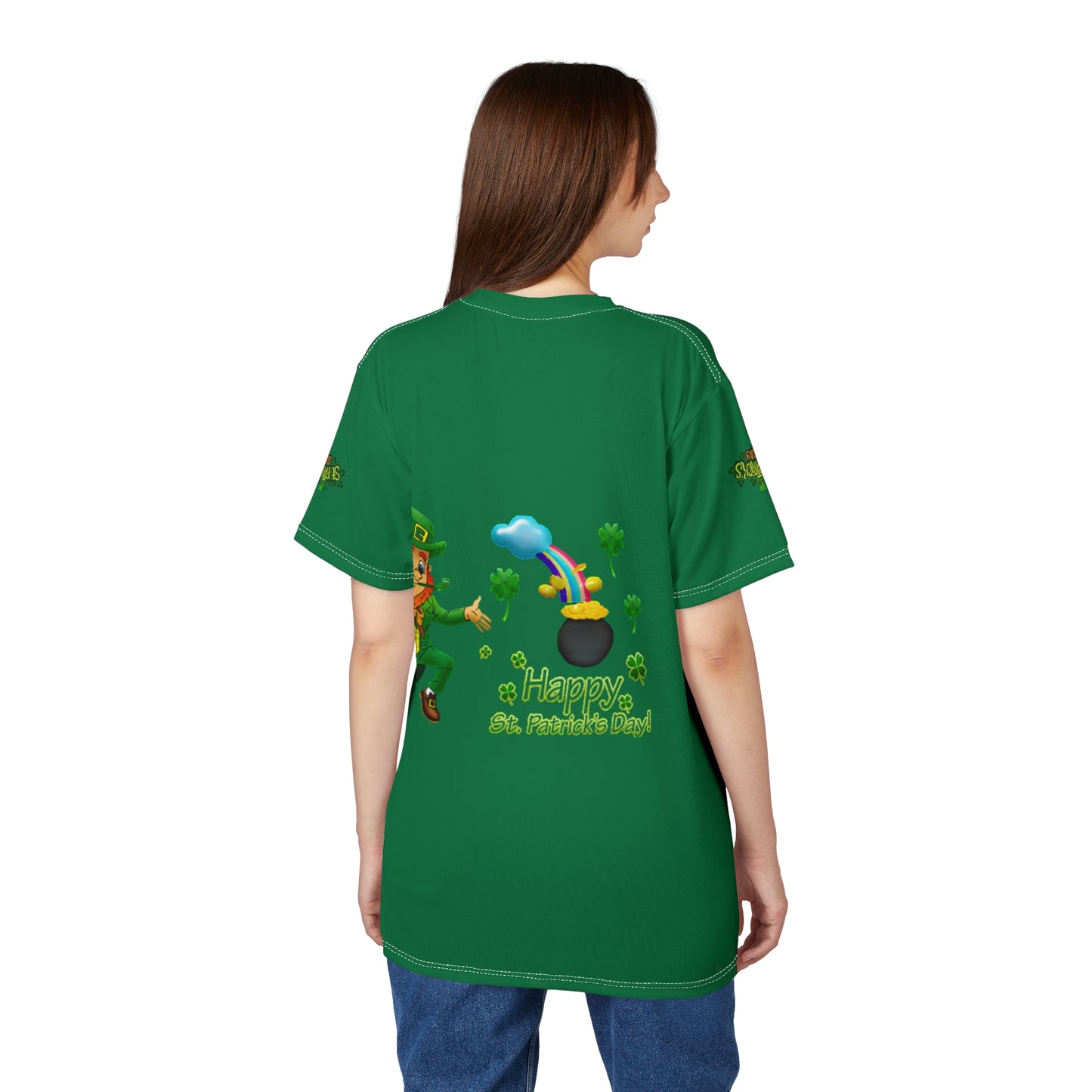 St. Patrick's Day Unisex Tee - Fun Leprechaun Design