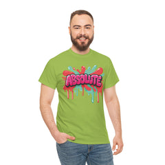 Graffiti Style Unisex Heavy Cotton Tee - Absolute Design