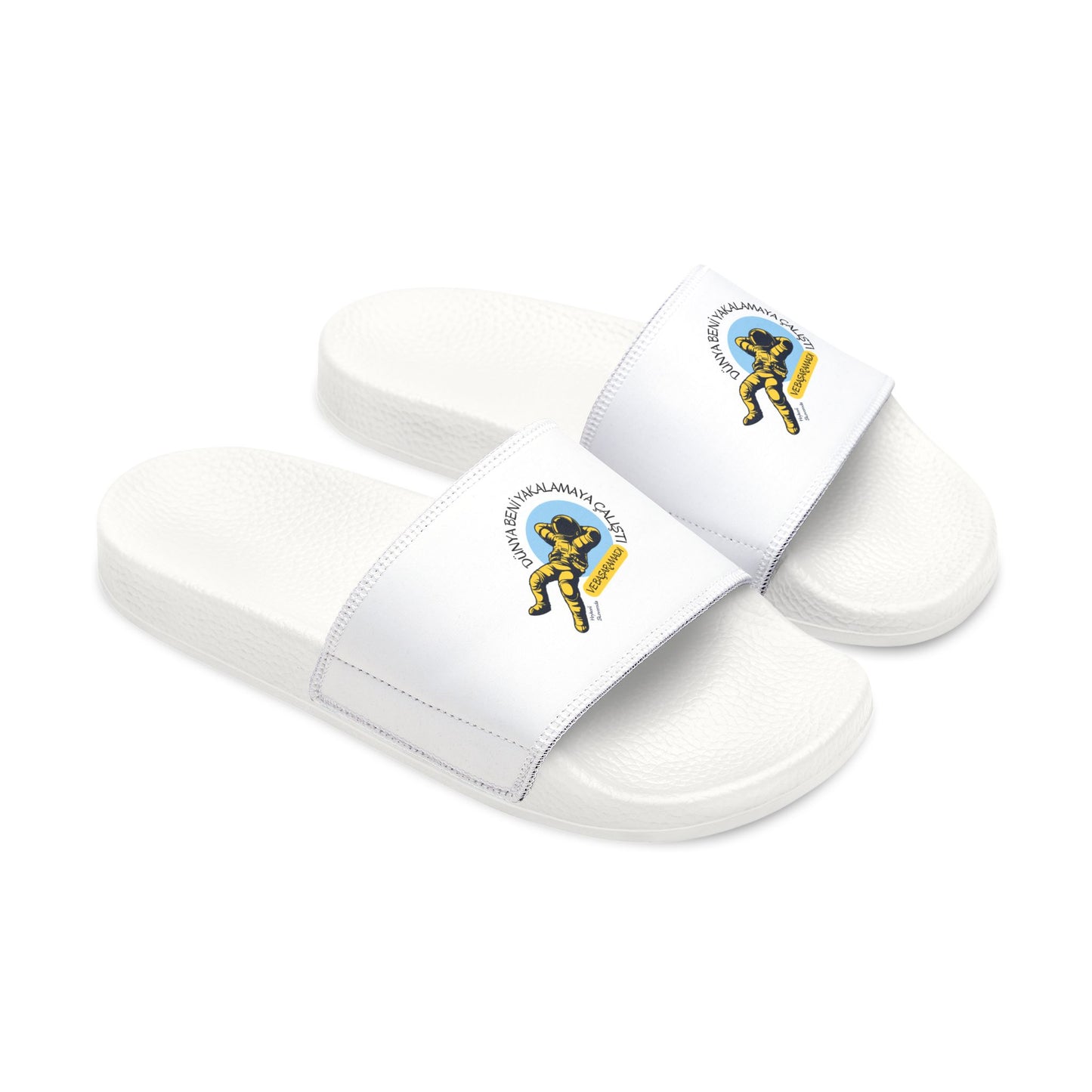 Men's Removable-Strap Sandals with Unique Graphic Design