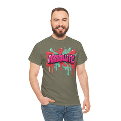 Graffiti Style Unisex Heavy Cotton Tee - Absolute Design