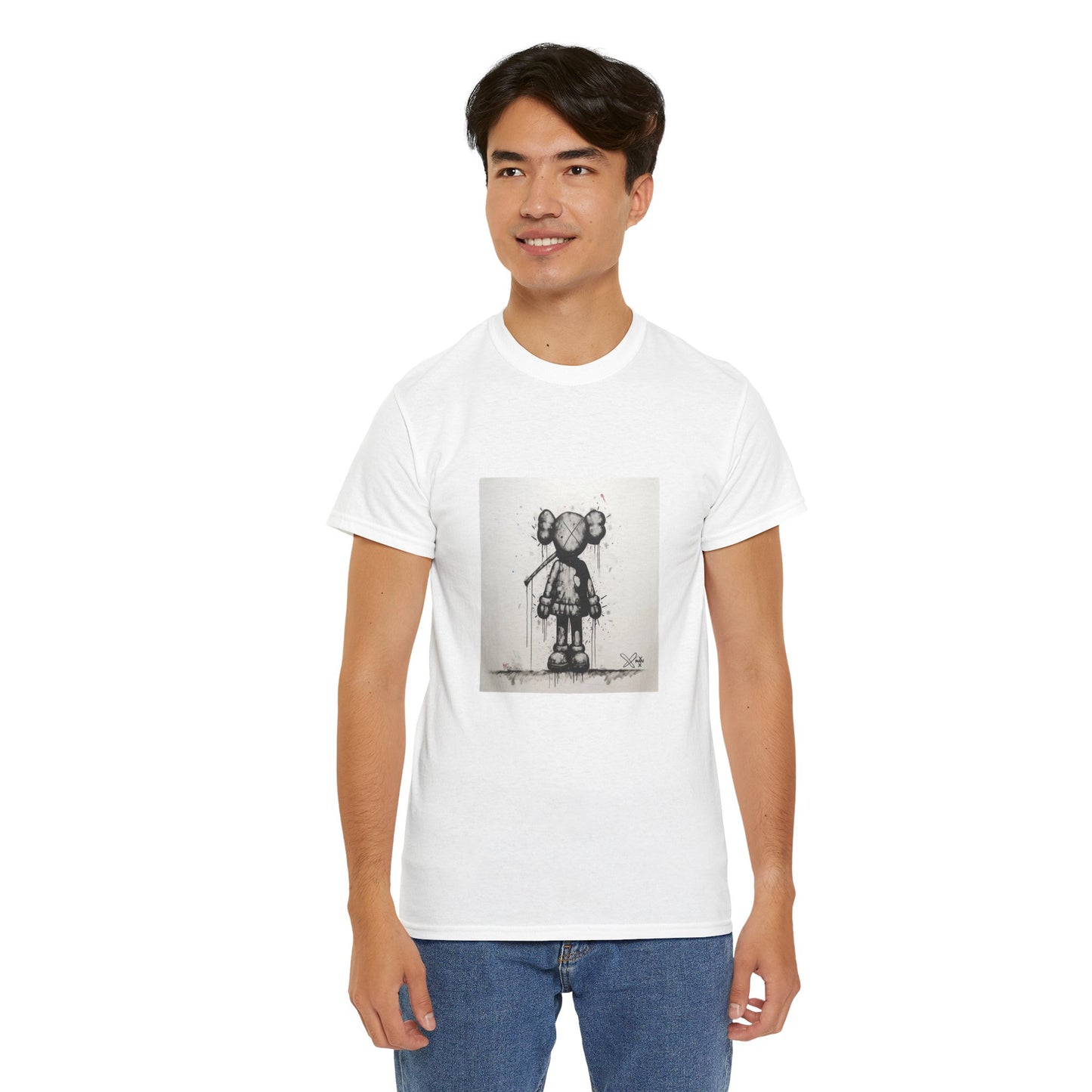 Artistic Unisex Heavy Cotton Tee | Unique Design for Creative Souls